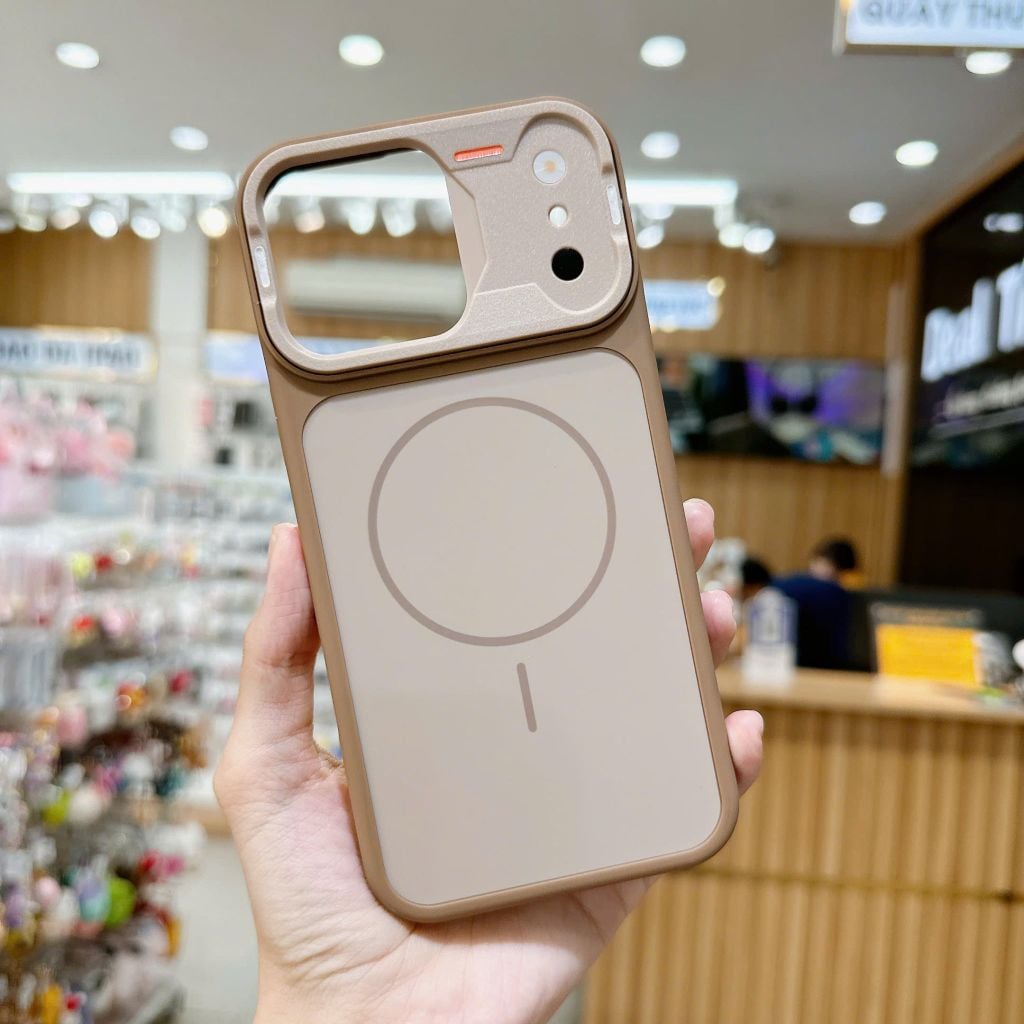 Ốp IP 14 Pro Max Likgus nhám hai màu Magsafe độ 17