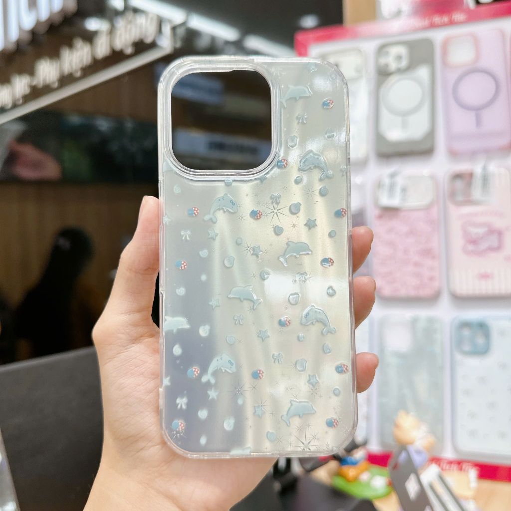 Ốp IP 16 Pro Max vân ánh sao