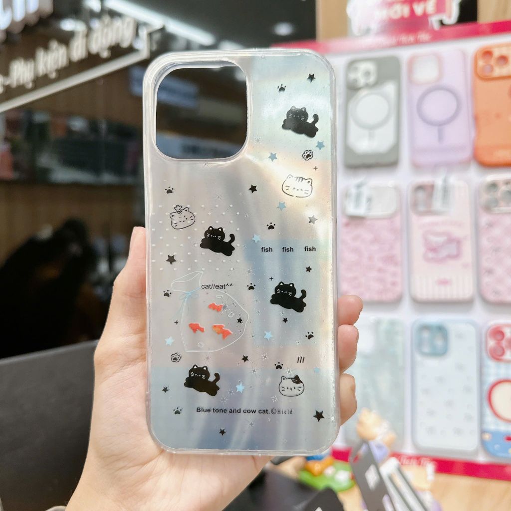 Ốp IP 15 Pro Max vân ánh sao