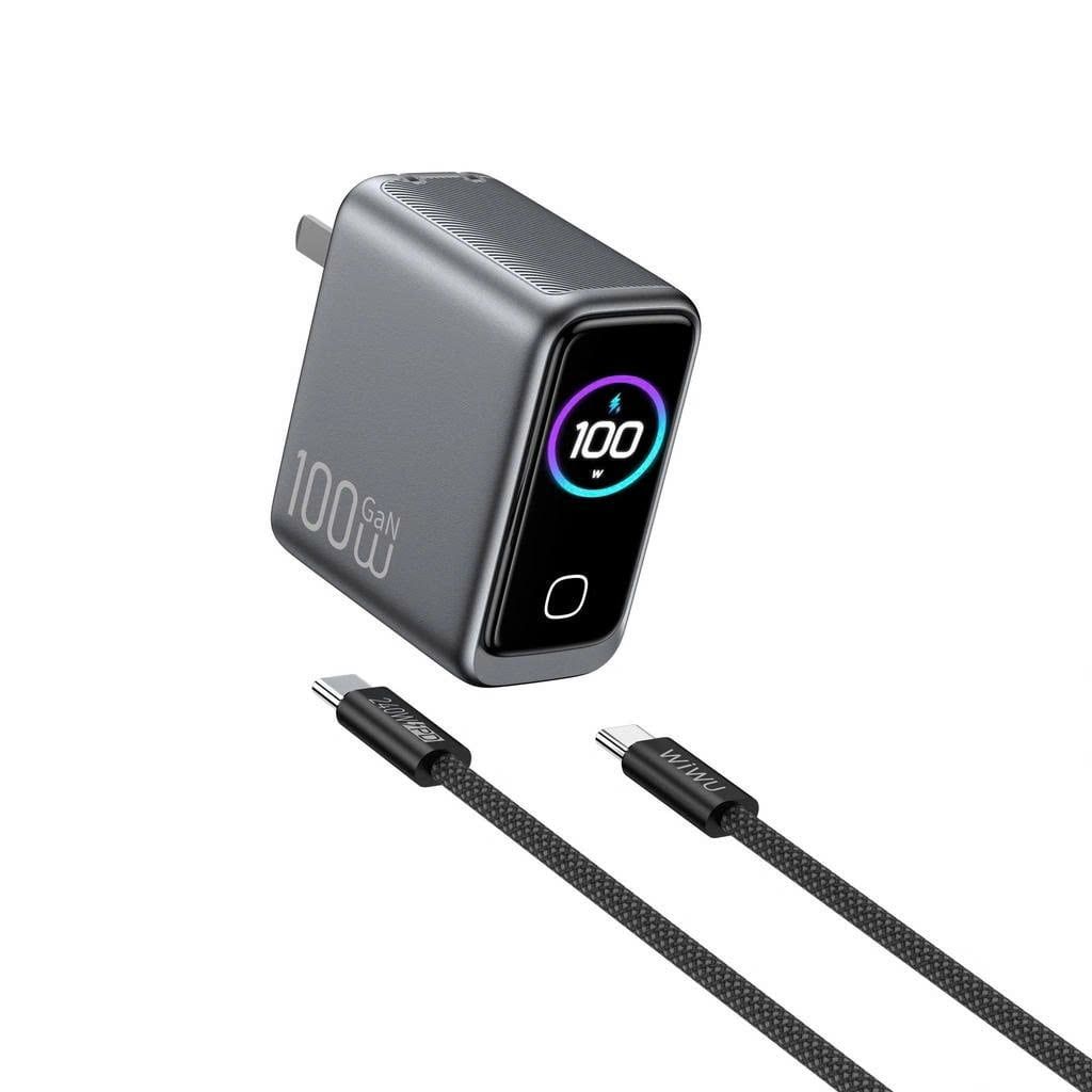 Bộ sạc Type C to Type C Wiwu Voyager 100W
