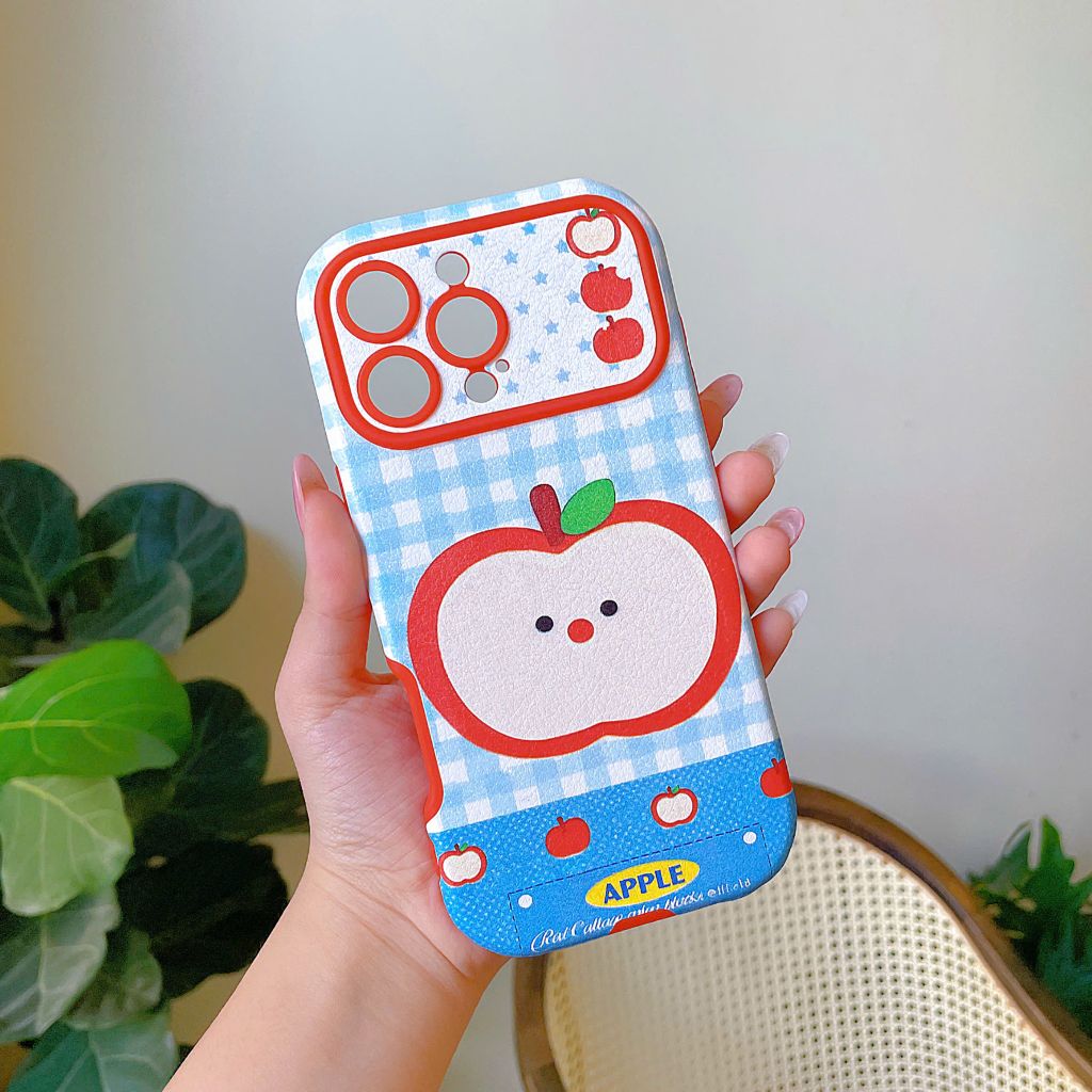 ** Ốp IP 12 Pro Max vân da viền màu