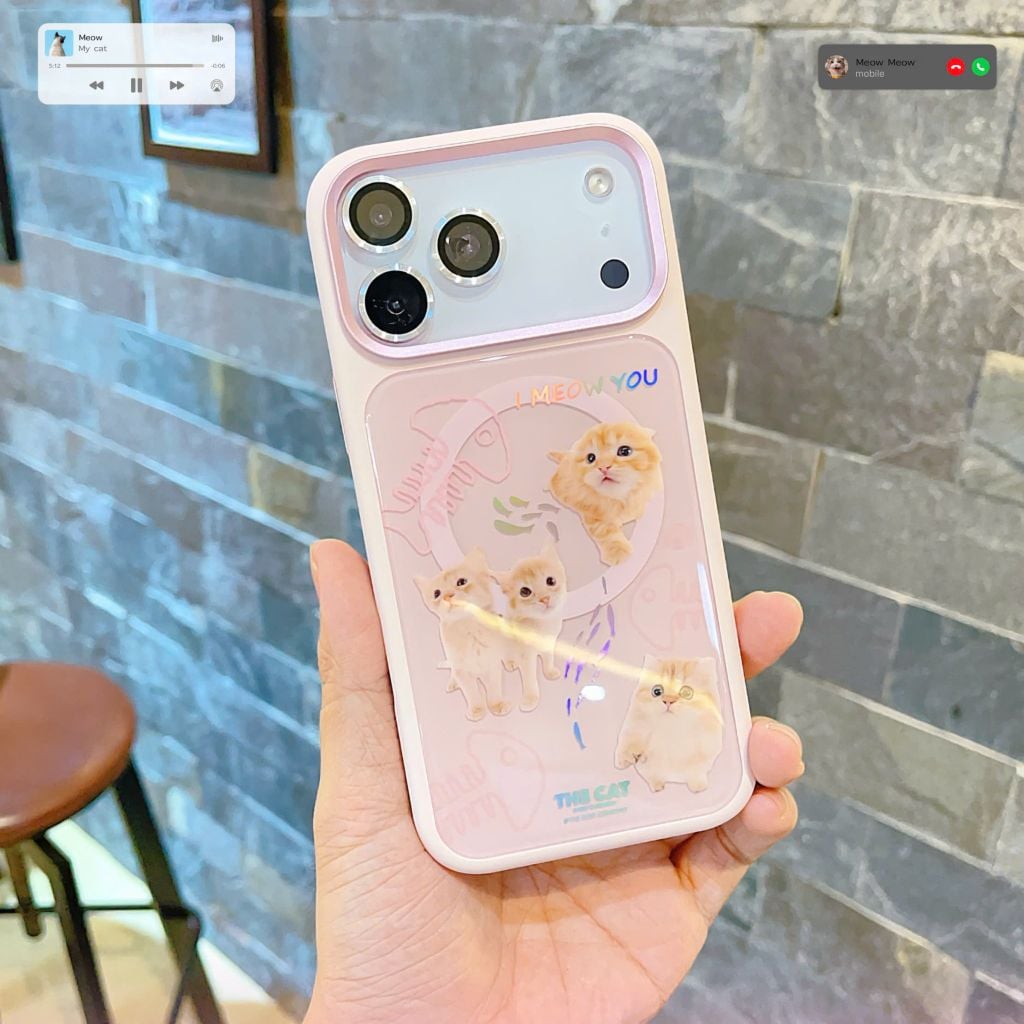 [C] ** Ốp iPhone 17 Pro Max Mutural The Cat
