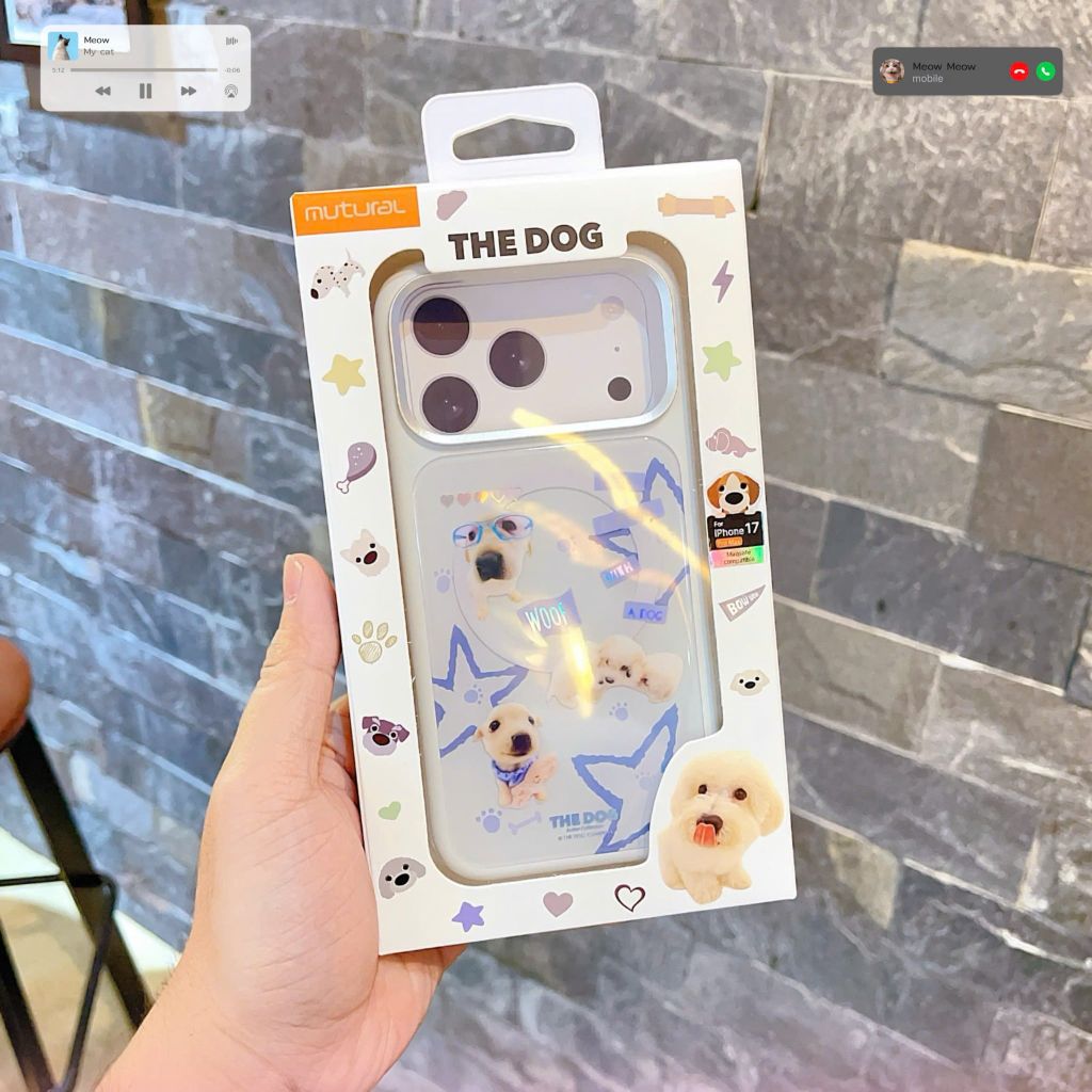 ** Ốp IP 17 Pro Max Mutural The Dog