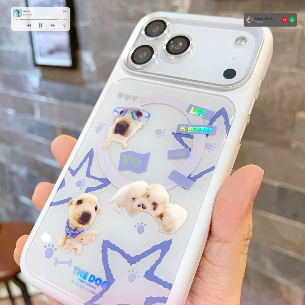 ** Ốp IP 17 Pro Max Mutural The Dog