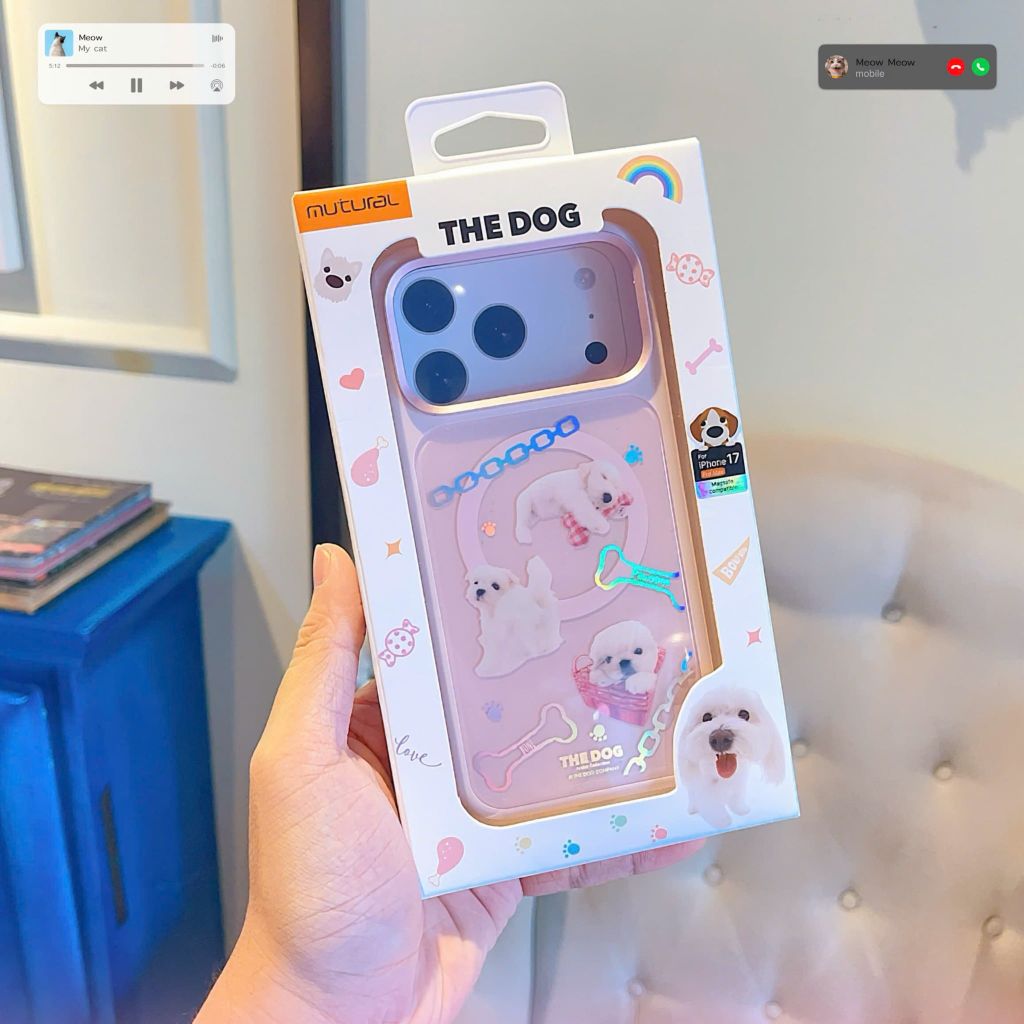 ** Ốp IP 17 Pro Max Mutural The Dog