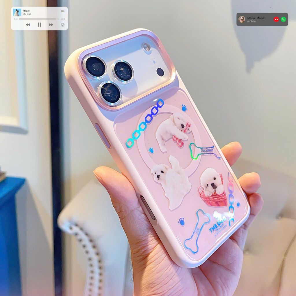 ** Ốp IP 17 Pro Max Mutural The Dog