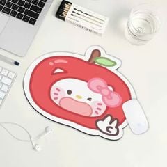 ** Lót chuột táo đỏ mặt Kitty