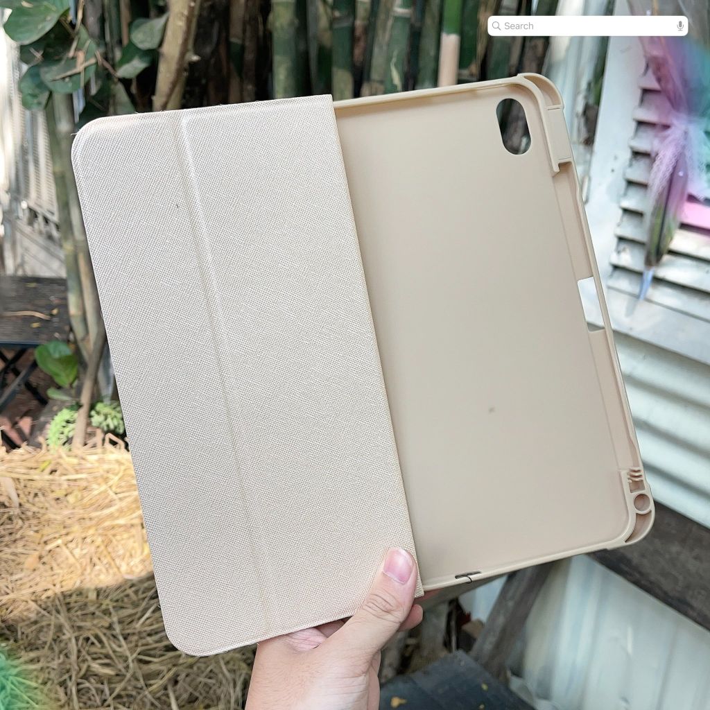 Bao da iPad 10.2/10.5 inch Lishen vân sần
