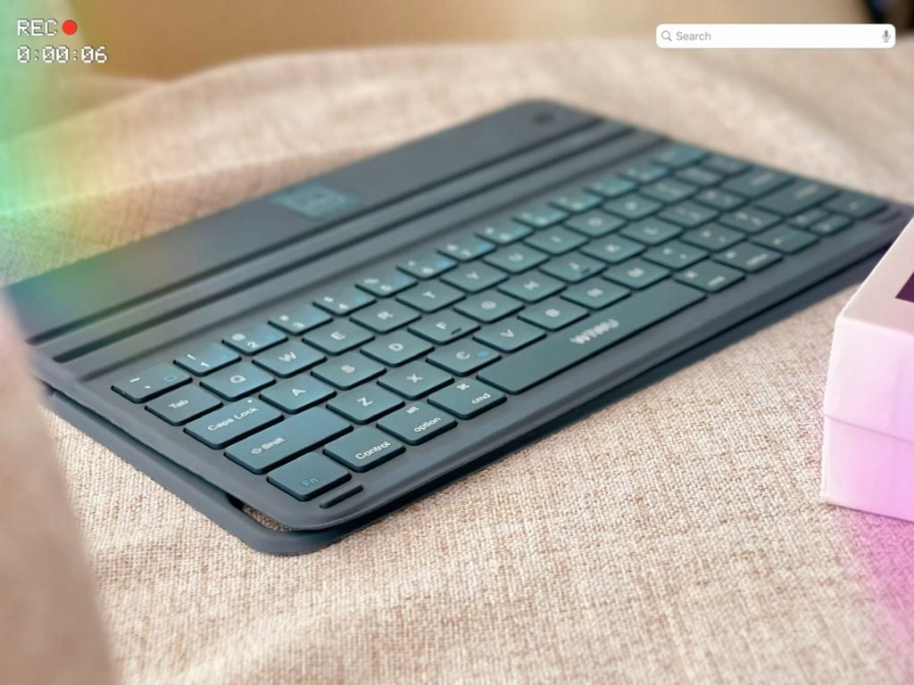 ** Bao da bàn phím Wiwu F17 iPad Air 4/5/6/7 2024 2025