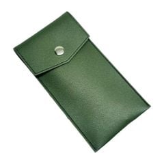 Túi da đựng phụ kiện 8.5x5x14cm có chốt gài