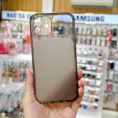 Ốp iPhone 12 6.1 dẻo lưng nhám vòng viền trong
