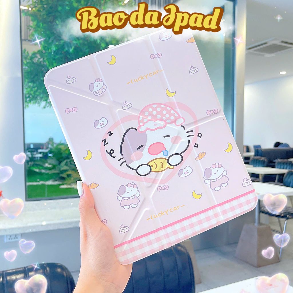 Bao da iPad Mini 6/Mini 7 dẻo trong in hình cute