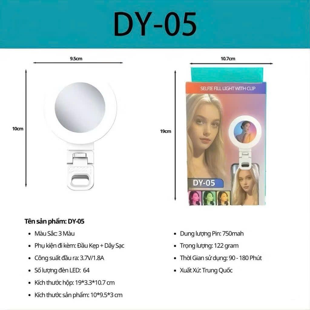 ** Đèn trợ sáng chụp ảnh DY05