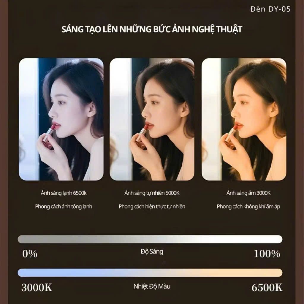 ** Đèn trợ sáng chụp ảnh DY05
