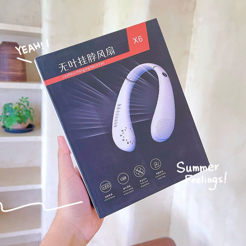 ** Quạt deo cổ X6