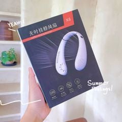 ** Quạt deo cổ X6
