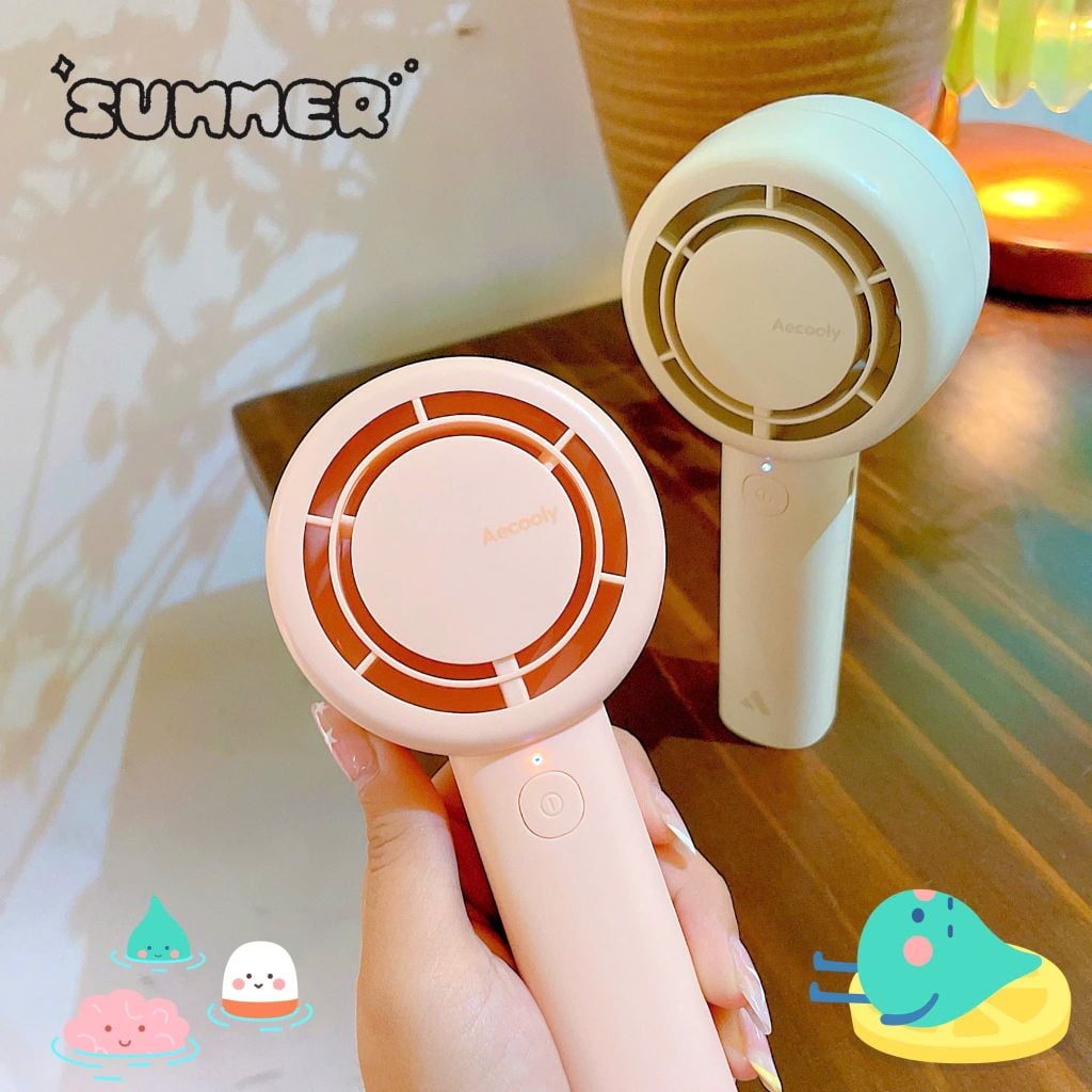 [C] ** Quạt cầm tay AECOOLY PB01-A 4.500mAh