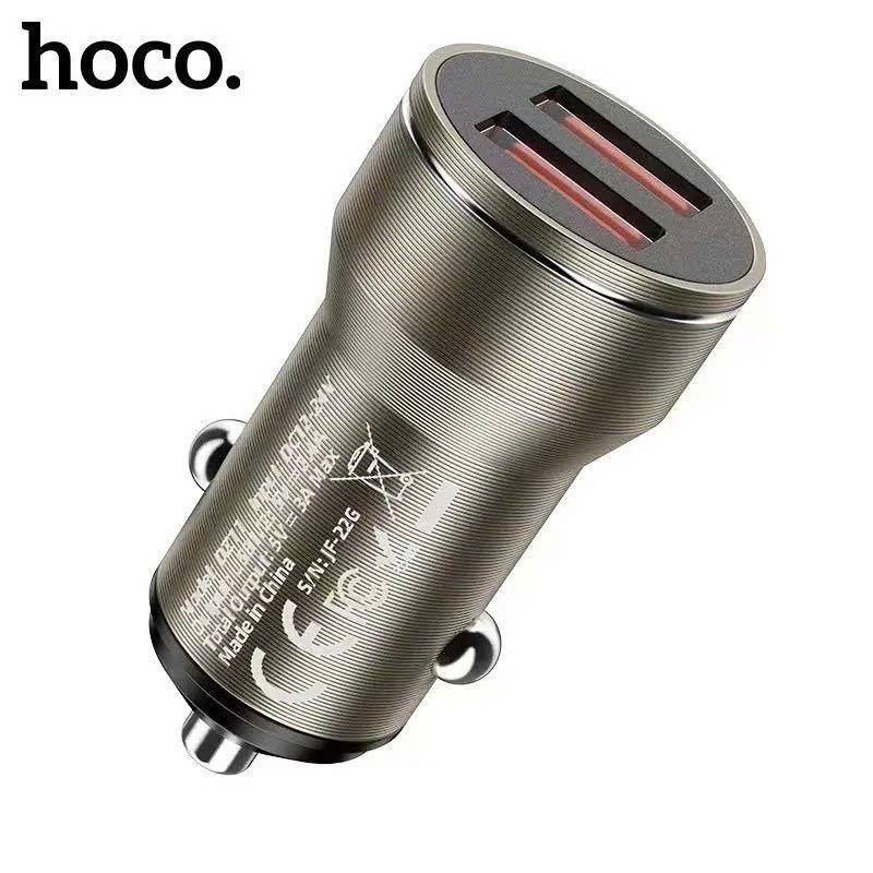 [C] ** Sạc xe hơi Hoco DZ11 2U 2.4A