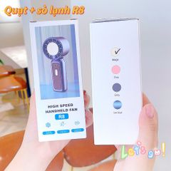 [C] Quạt cầm tay R8 2.000mAh