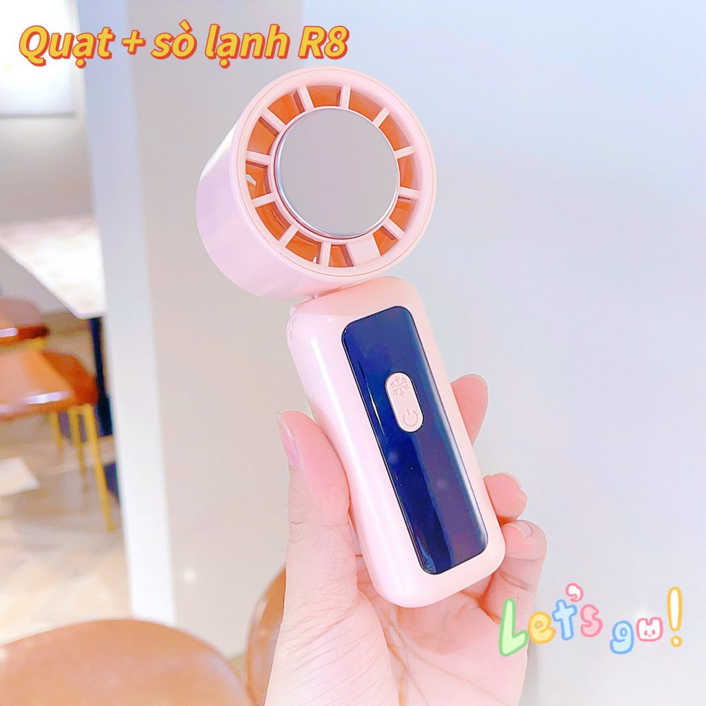 [C] Quạt cầm tay R8 2.000mAh
