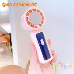 [C] Quạt cầm tay R8 2.000mAh
