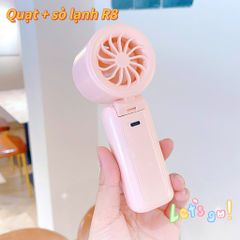 [C] Quạt cầm tay R8 2.000mAh