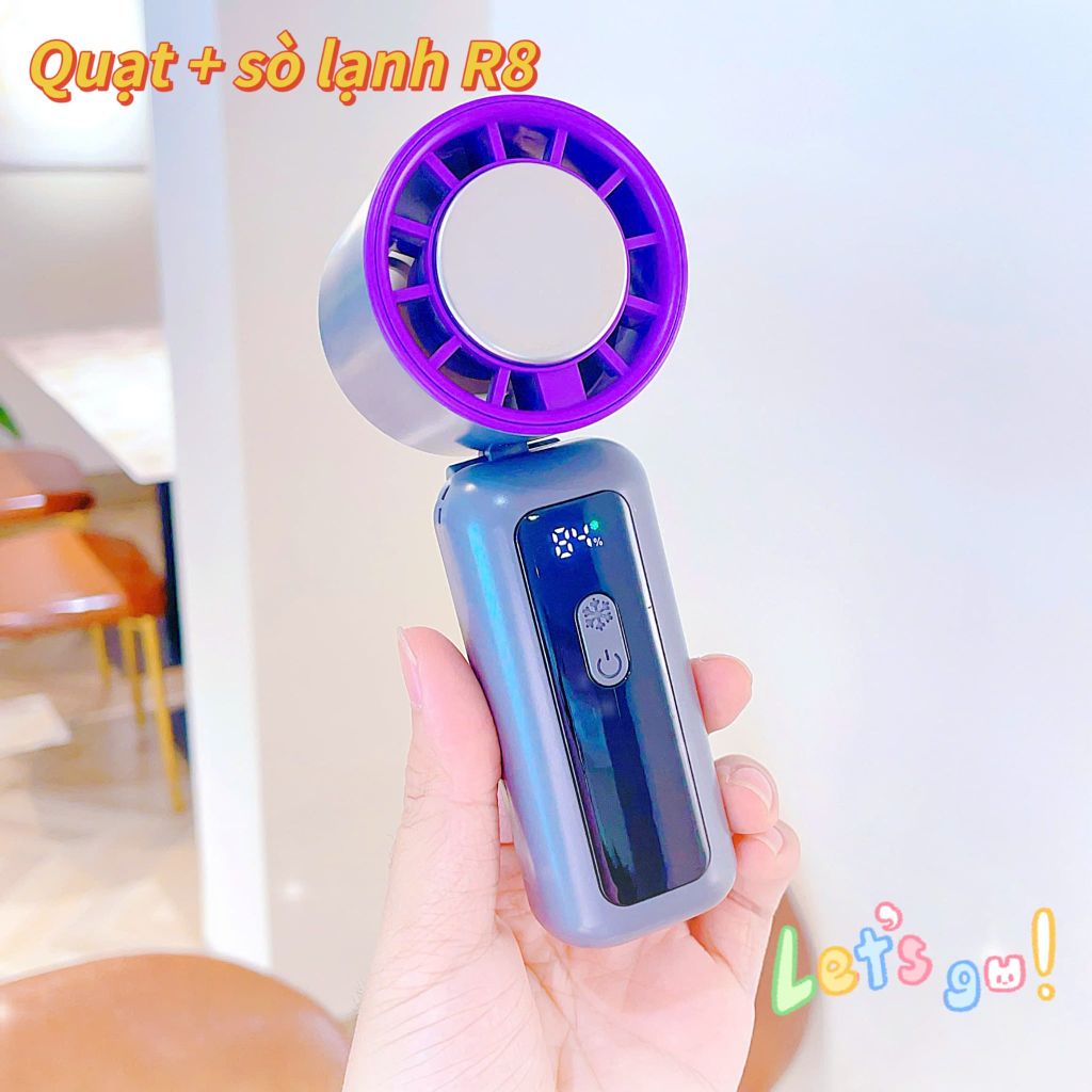 [C] Quạt cầm tay R8 2.000mAh
