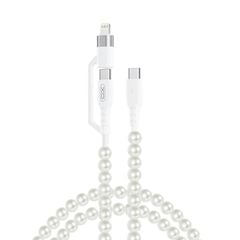 [C] Cáp Type C 2 in 1 XO Q310 60W 1m