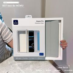 [C] ** Bao da iPad Gen 10/Gen 11 Wiwu Classic Pro nhám cứng hở viền