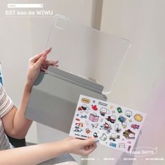 [C] ** Bao da iPad Gen 10/Gen 11 Wiwu Classic Pro nhám cứng hở viền