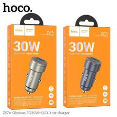 [C] Sạc xe hơi Hoco Z57A 1U 1C 30W
