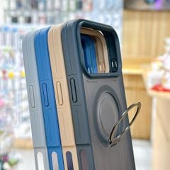 ** Ốp iPhone 17 Pro Max Likgus lưng nhám magsafe giá đỡ