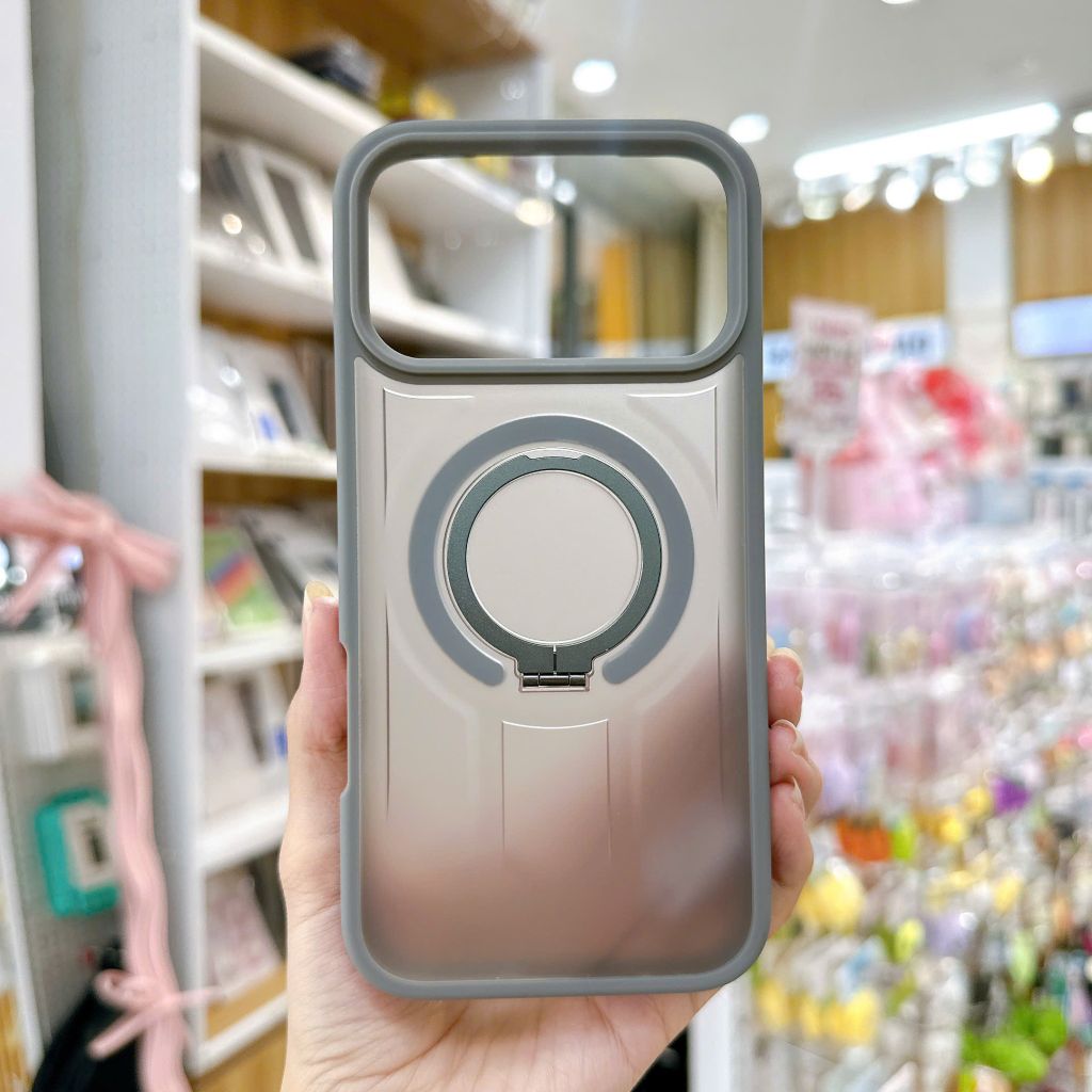 ** Ốp iPhone 17 Pro Max Likgus lưng nhám magsafe giá đỡ