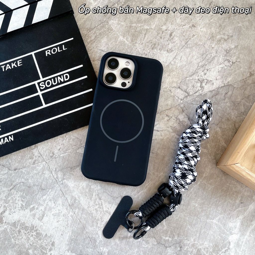 ** Ốp iPhone 12 Pro Max Silicon magsafe chống bẩn