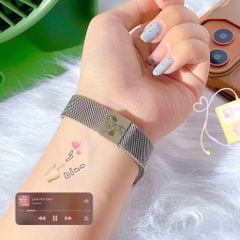 ** Dây Apple Watch kim loại bản nhỏ Snoopy size 42/44/45/49