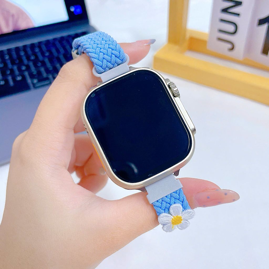 ** Dây Apple Watch vải hít nam châm size 38/40/41