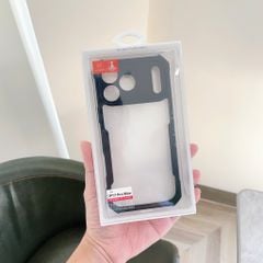 ** Ốp iPhone 17 Pro Max XUNDO lưng trong viền màu chống sốc