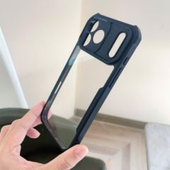 ** Ốp iPhone 17 Pro Max XUNDO lưng trong viền màu chống sốc