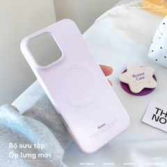 ** Ốp iPhone 14 Pro Max lưng cứng magsafe kèm pop ngôi sao
