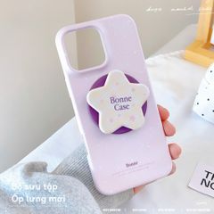 ** Ốp iPhone 16 6.1 lưng cứng magsafe kèm pop ngôi sao