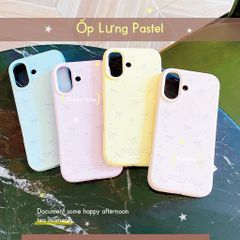 ** Ốp iPhone 17 dẻo in nhiều nơ nhí xám