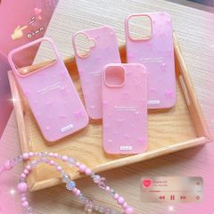 Ốp iPhone 17 2 lớp nhiều nơ hồng