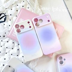 ** Ốp iPhone 17 Pro Max lưng cứng viền cứng loang màu