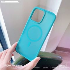 ** Ốp iPhone 16 Pro Max Likgus nhám Magsafe viền màu