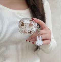 ** Case Airpods 1/2 mặt thỏ Miffy và thỏ nâu
