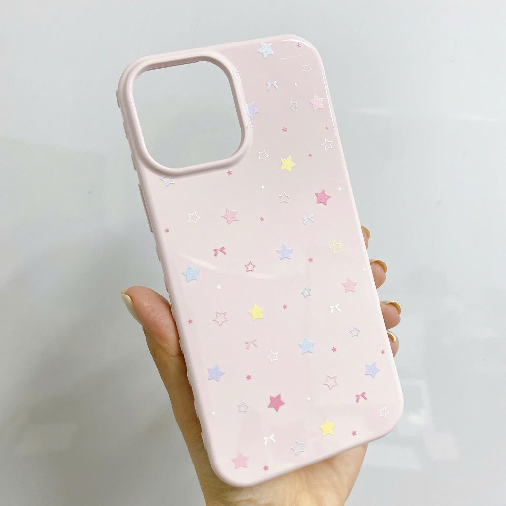 Ốp iPhone 15 Pro Max dẻo viền tim