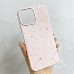 Ốp iPhone 15 Pro Max dẻo viền tim