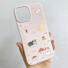 ** Ốp iPhone 12/12 Pro dẻo viền tim