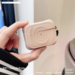 ** Case Airpods Pro 3 silicon chống sốc vân sóng tròn