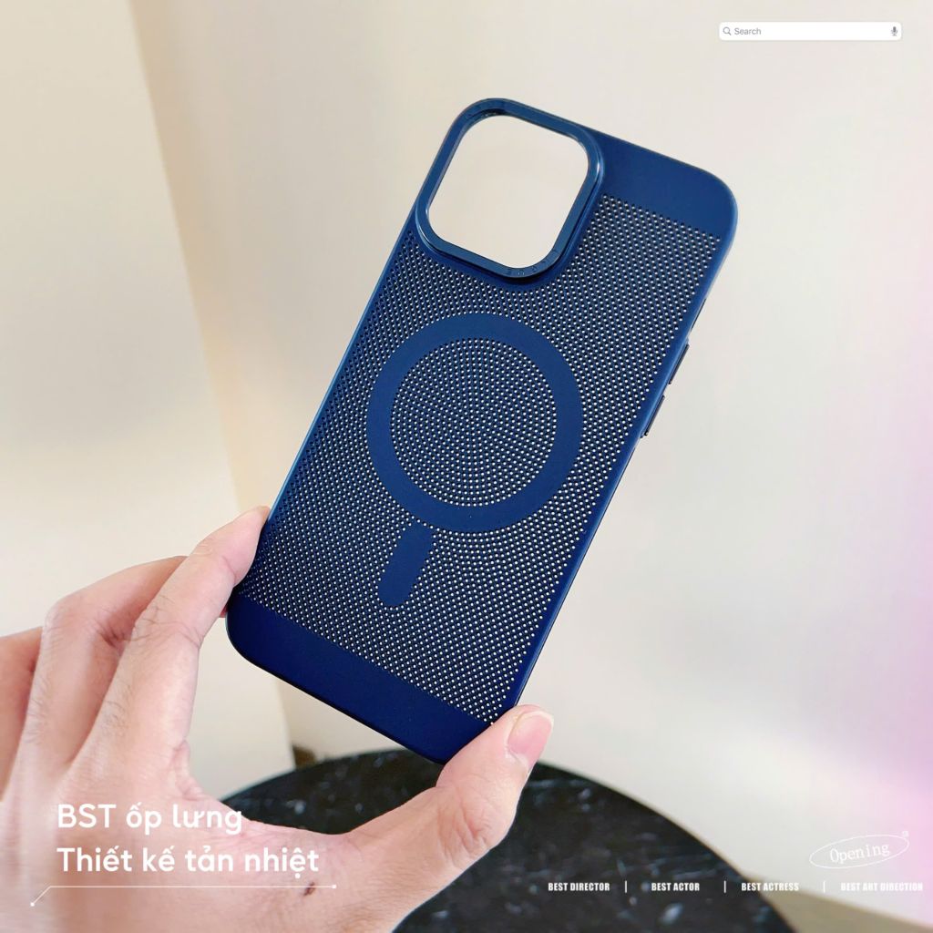 ** Ốp iPhone 14 Pro Max Likgus tản nhiệt hở viền